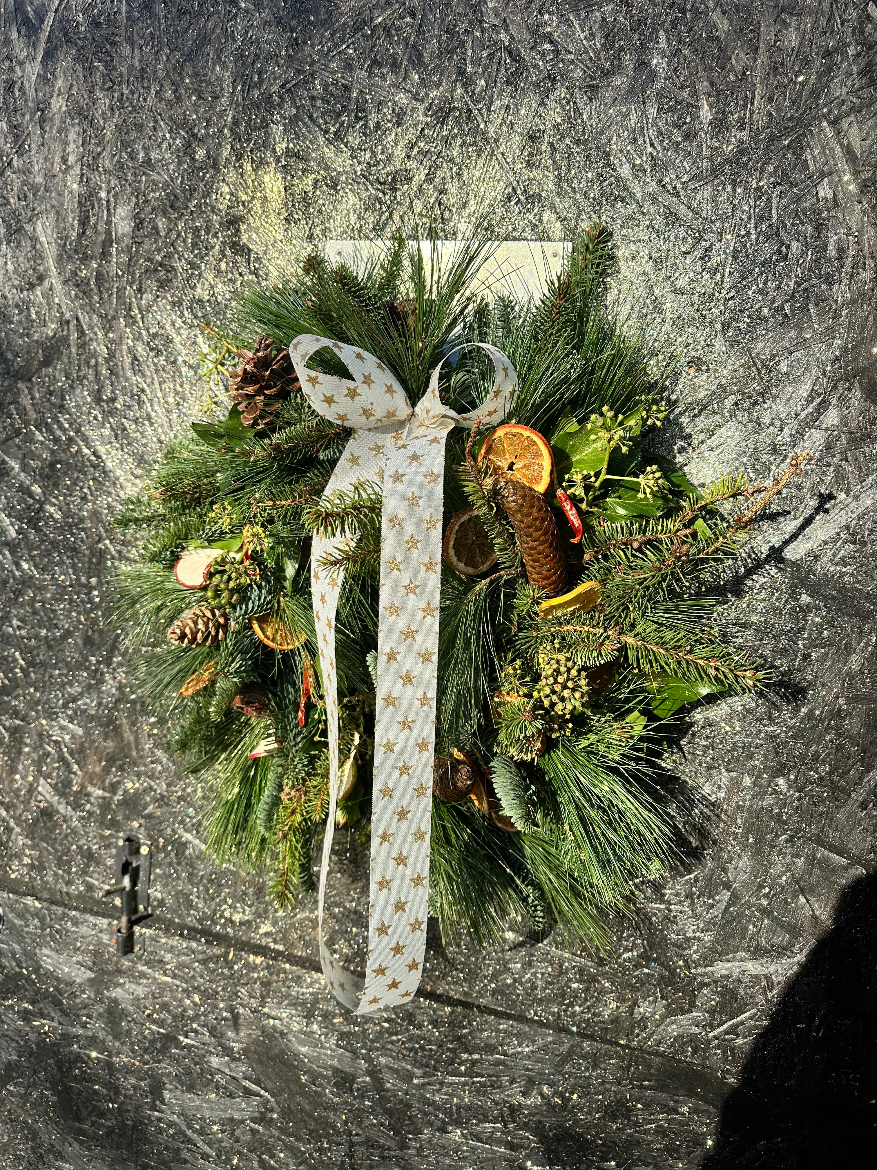 Christmas Wreath Workshop Booking Deposit - The Flower Pot Academy (£75 Total, £25 Deposit)