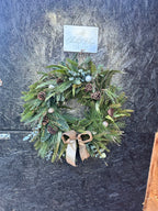 Christmas Wreath Workshop Booking Deposit - The Flower Pot Academy (£75 Total, £25 Deposit)