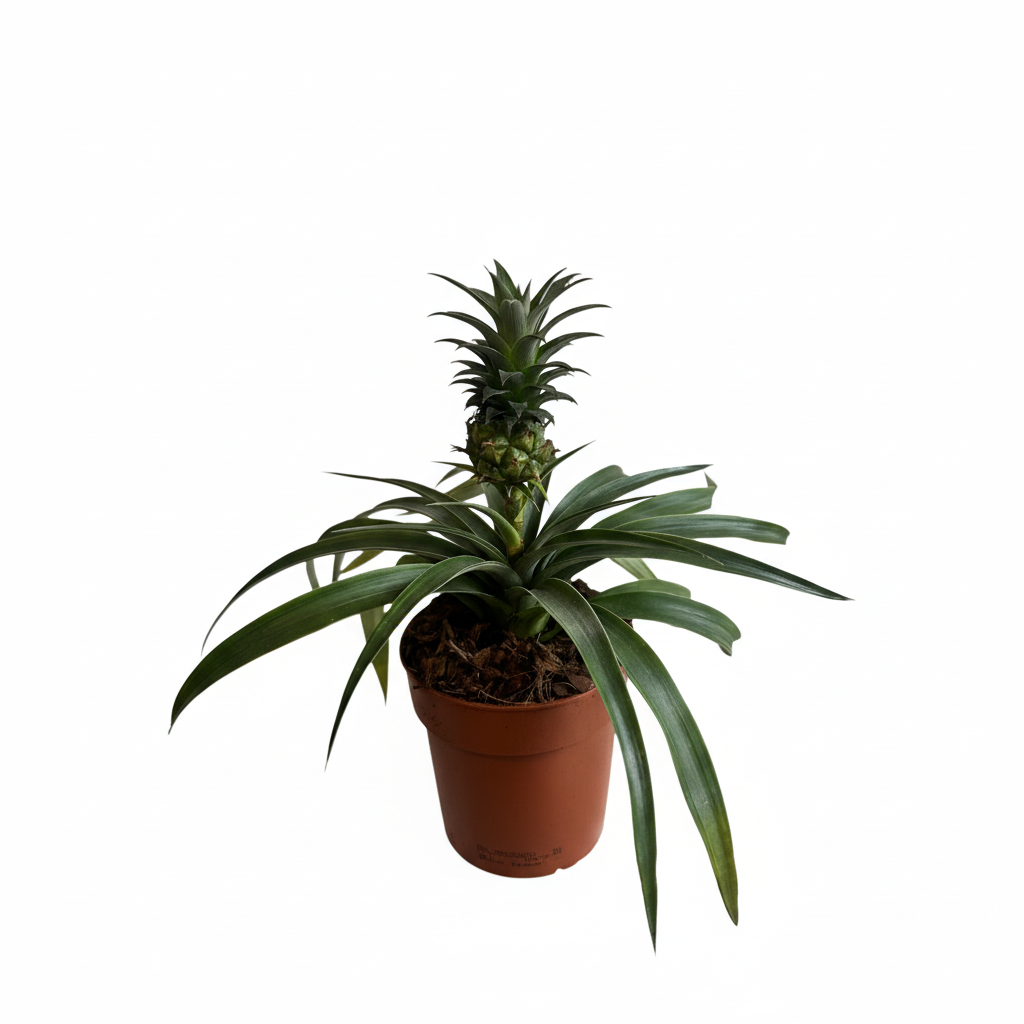 Pineapple Plant on a clean white background